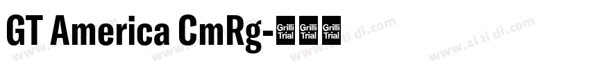 GT America CmRg字体转换